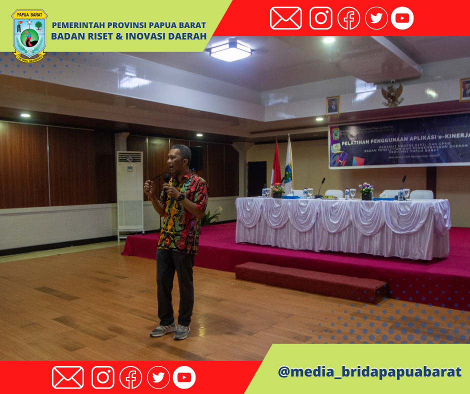 Kepala Sub Bidang Data BKD Provinsi Papua Barat, Muslimin Lambolo, S.Sos 