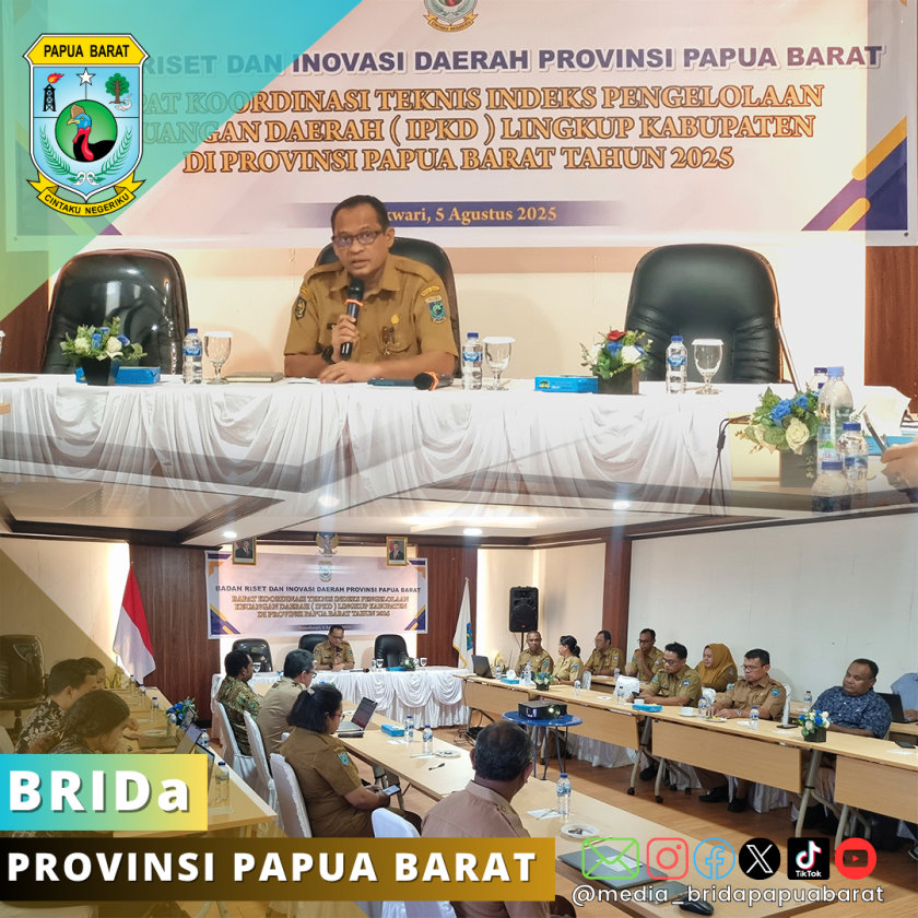 BRIDA Gelar Rakortek Penginputan Indeks Pengelolaan Keuangan Daerah Tahun 2025