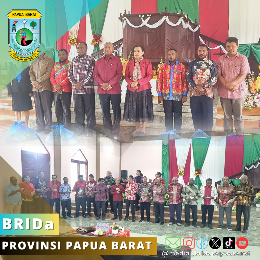 Gubernur Papua Barat dan Rombongan Hadiri Ibadah Oikumene di Pegunungan Arfak