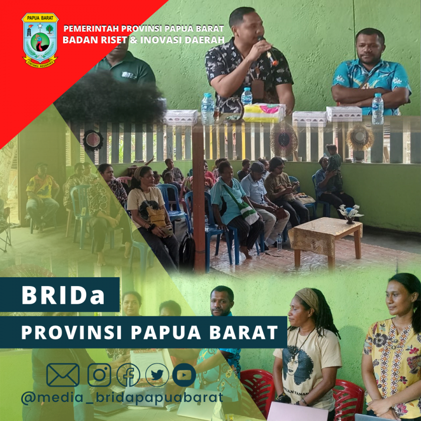 Kolaborasi BRIDA Provinsi Papua Barat dan The Samdhana Institute Fasilitasi Pendaftaran Hak Kekayaan Intelektual di Kota Sorong Provinsi Papua Barat Daya