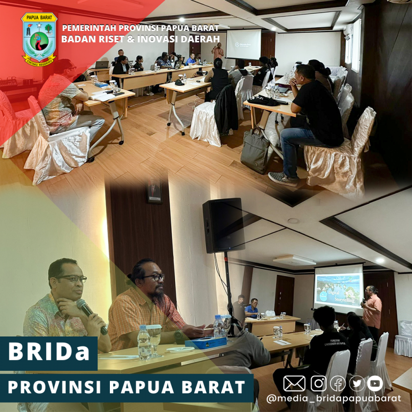 BRIDA Papua Barat gelar Coaching Clinic:  Digital Storytelling bersama Rekam Nusantara Foundation