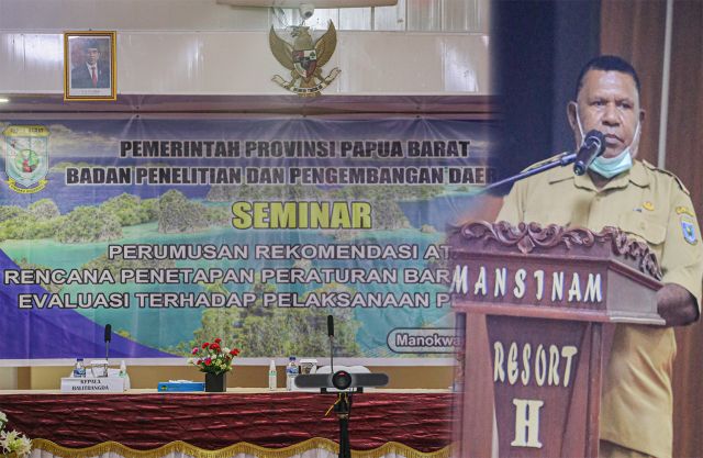 Balitbangda Papua Barat Target 5 Regulasi Selesai Tahun 2021
